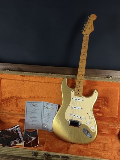 Fender Custom Shop 1955 Stratocaster Relic HLE Gold